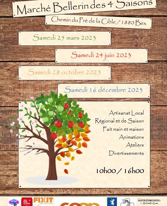 SAMEDI 24 JUIN – MARCHÉ BELLERIN